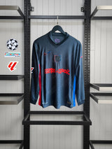Barcelona × Travis Scott 2024 Unveröffentlichtes Langarmshirt