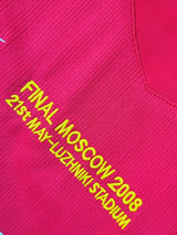 Man United 2007 Langarm-UCL-Heimtrikot