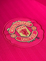 Man United 2007 Langarm-UCL-Heimtrikot