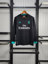 Real Madrid 2017 Langarm-Auswärtstrikot