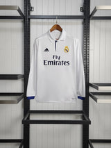 Real Madrid 2016 L/S Home Shirt