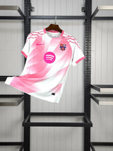 Barcelona 2025 Weiß/Rosa Sonder-Trikot