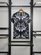 Italien × Versace 2024 Schwarzes Special-Shirt