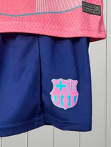 Barcelona 2025 Rosafarbenes Kinder-Spezialtrikot