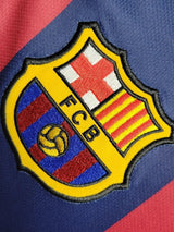 Maillot Domicile Barcelone 2014 Manches Longues LDC