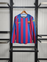 Barcelona 2005 H/A UCL Heim Trikot