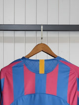 Barcelona 2005 H/A UCL Heim Trikot