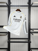 Real Madrid 2025 L/S Home Shirt