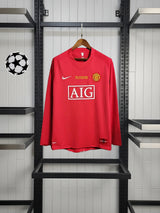 Camisa de local L/S UCL de Man United 2007