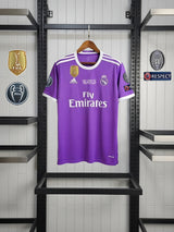 Camisa de visitante UCL de Real Madrid 2016
