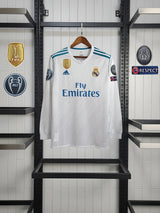Camisa de local L/S de Real Madrid 2017