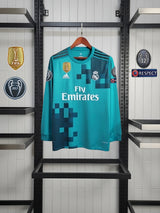 Real Madrid 2017 L/S Third Shirt